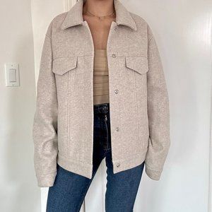 GENTLEMAN – initialfashion initial beige jacket size L